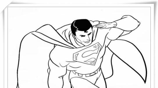 Download tải tranh tô màu siêu nhân superman, người nhện, robot tăng cường cá tính cho bé trai