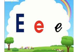 Giáo án mầm non lĩnh vực phát triển ngôn ngữ làm quen chữ cái E, Ê