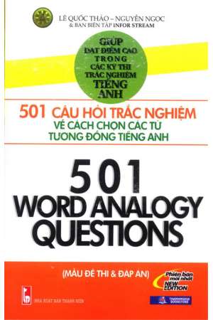 Ebook 501 Câu Hỏi Trắc Nghiệm Về Cách Chọn Các Từ Tương Đồng Tiếng Anh PDF