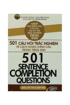 Ebook 501 Câu Hỏi Trắc Nghiệm Về Cách Hoàn Chỉnh Câu Trong Tiếng Anh PDF