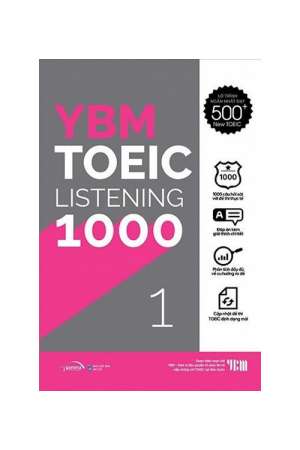 Trọn Bộ Sách YBM Toeic 1000 Vol 1 (Ebook+Audio)