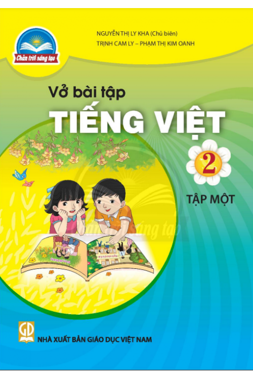 VBT Vở Bài Tập Tiếng Việt Lớp 2 Tập 1 - Chân Trời Sáng Tạo PDF