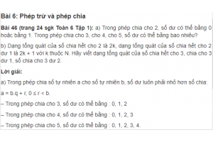 Bài 46 trang 24 SGK Toán 6 Tập 1
